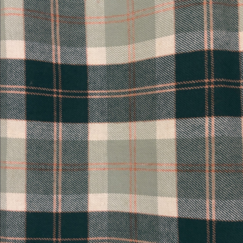 Vintage Borderglen green and pink plaid kilt style skirt size small - Picture 2 of 7